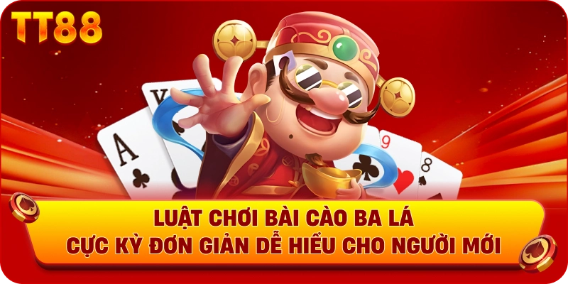 Luật chơi Bài Cào ba lá cực kỳ đơn giản dễ hiểu cho người mới